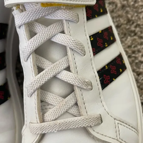 Youth Kids Adidas Disney Grand Court Mickey Mouse Sneakers Shoes Size 4