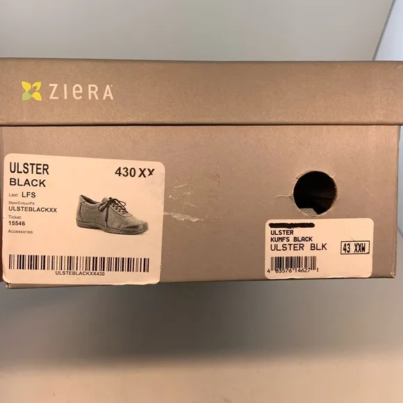 Ziera NIB Ulster Oxfords 43 11 11.5 XXW Extra Wide